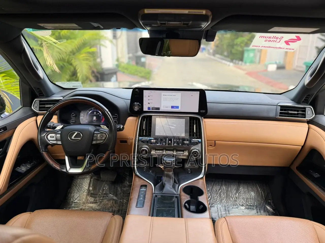 Lexus LX 600 2022 Green