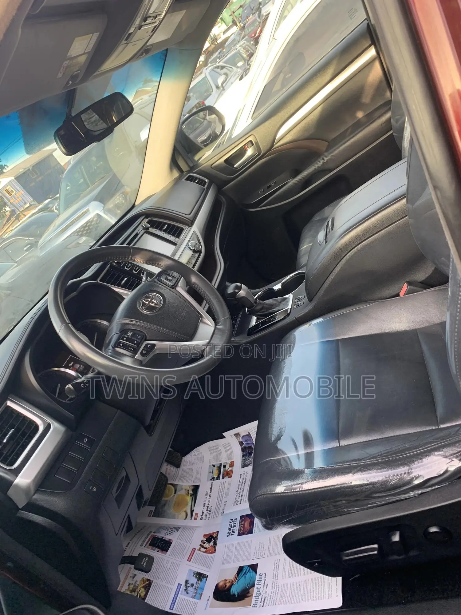 Toyota Highlander XLE V6 4x4 (3.5L 6cyl 6A) 2016 Burgundy