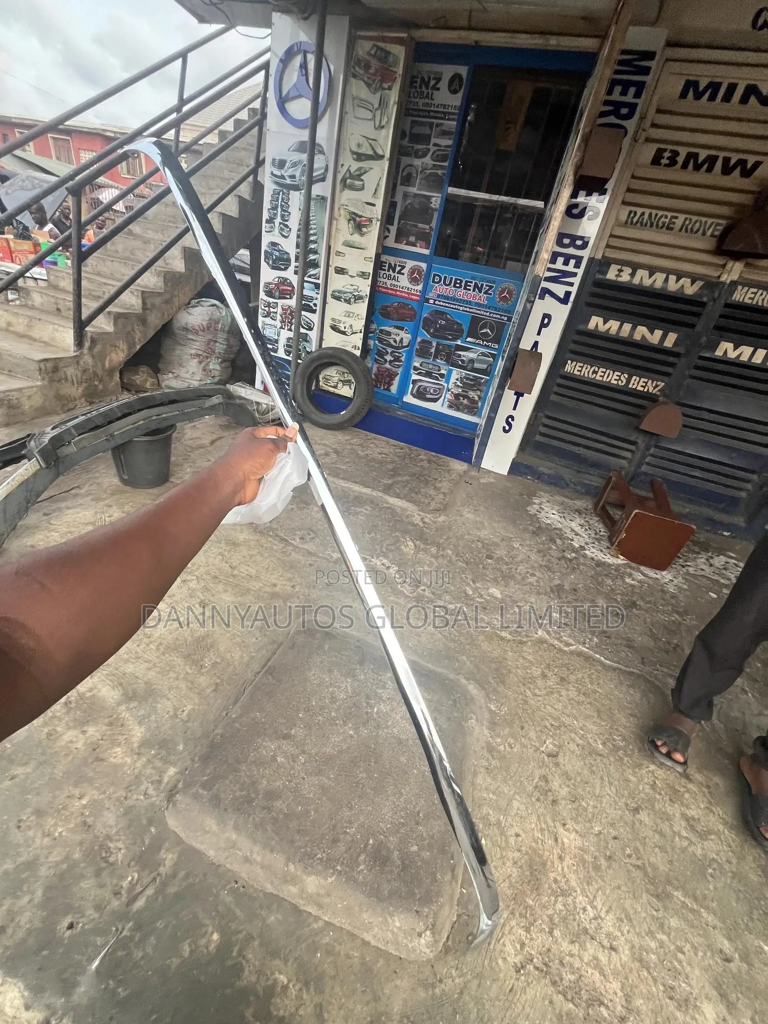 Back Bumper Chrome For Glc 300 W253 2016 Model