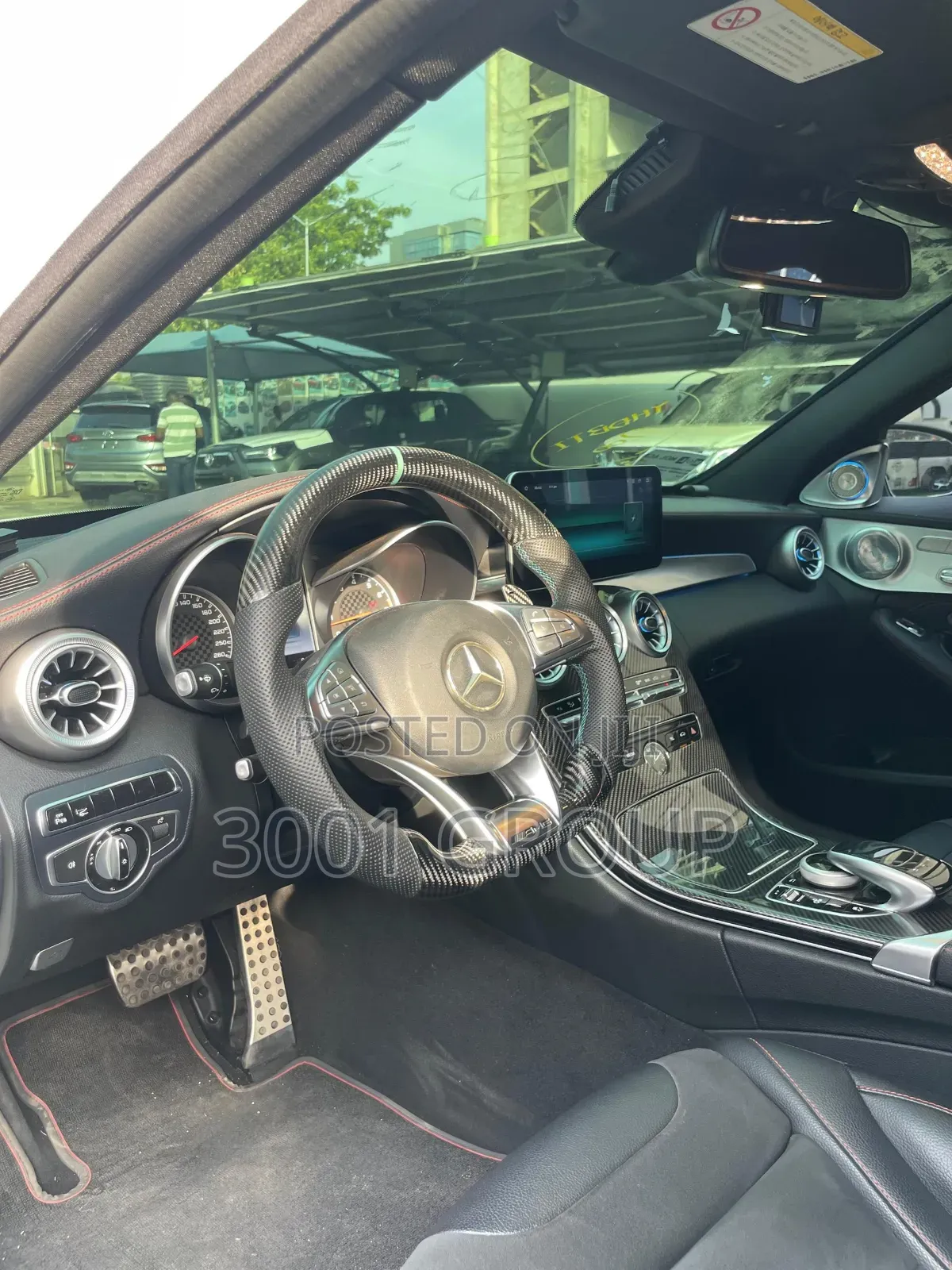 Mercedes-Benz C450 2017 White