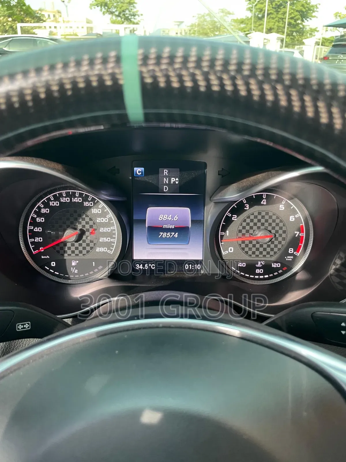 Mercedes-Benz C450 2017 White