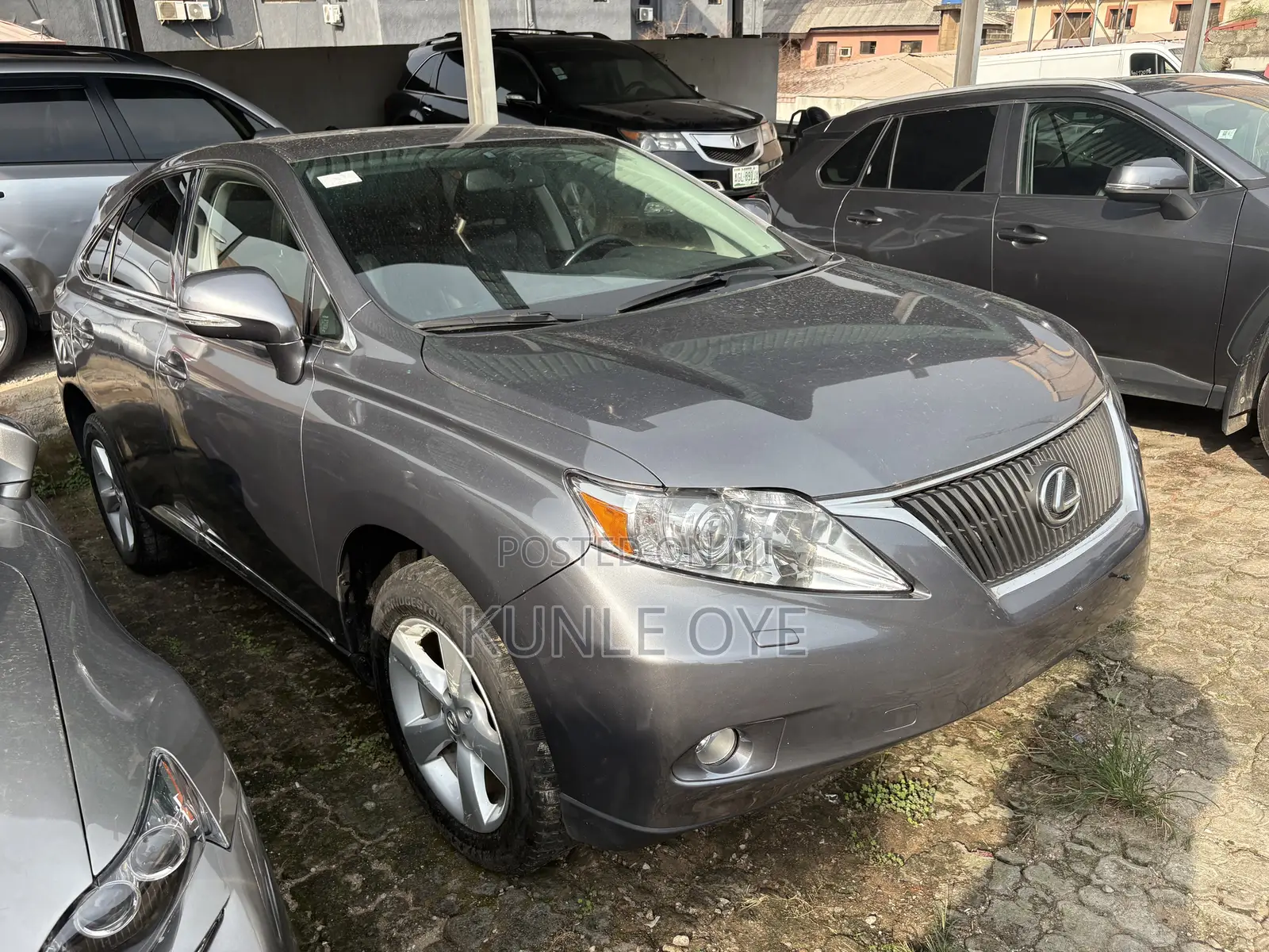 Lexus RX 350 AWD 2012 Gray