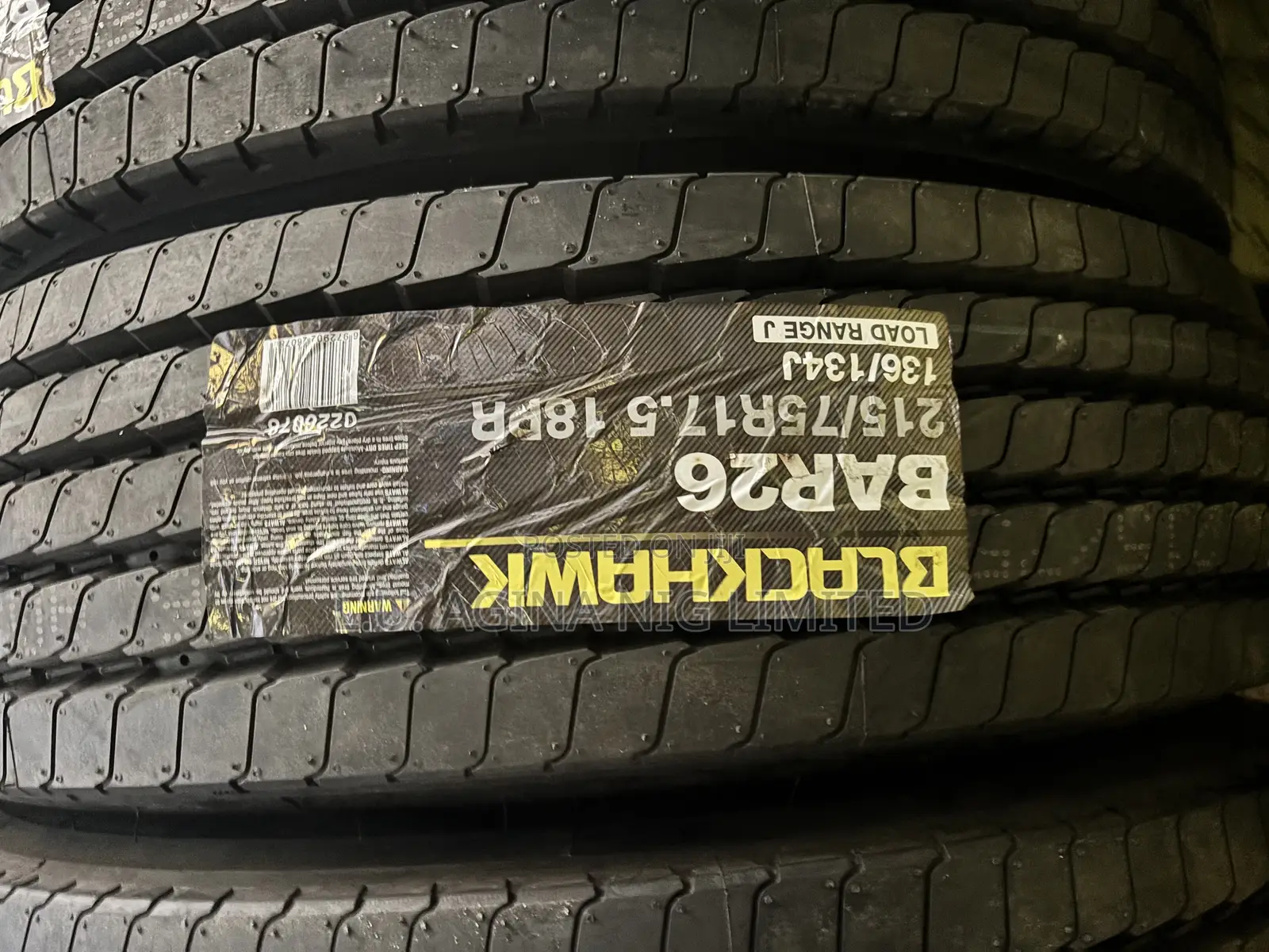 215/75r17.5 Blackhawk Tire