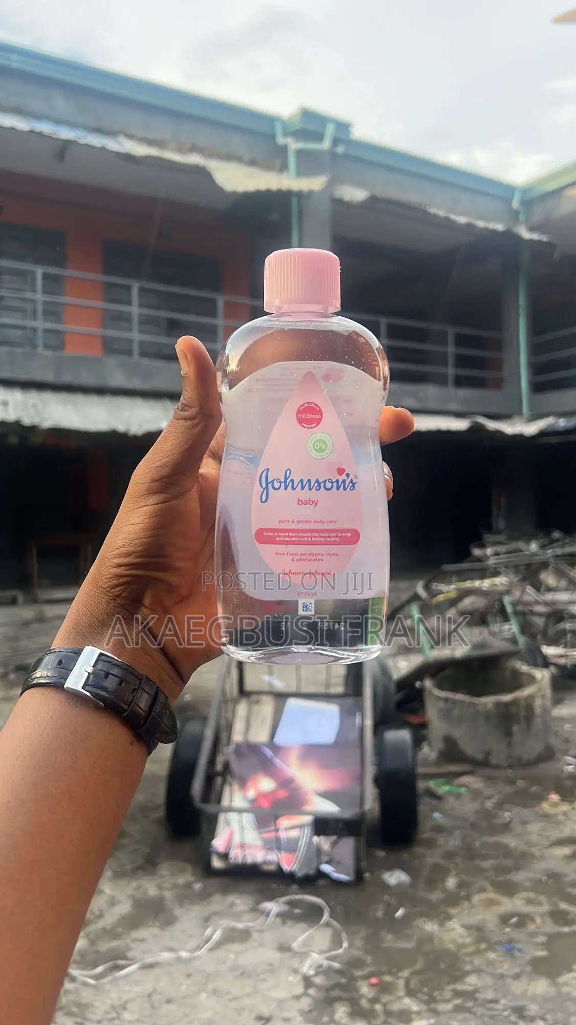 Johnson Baby Oil Uk by 12pcs