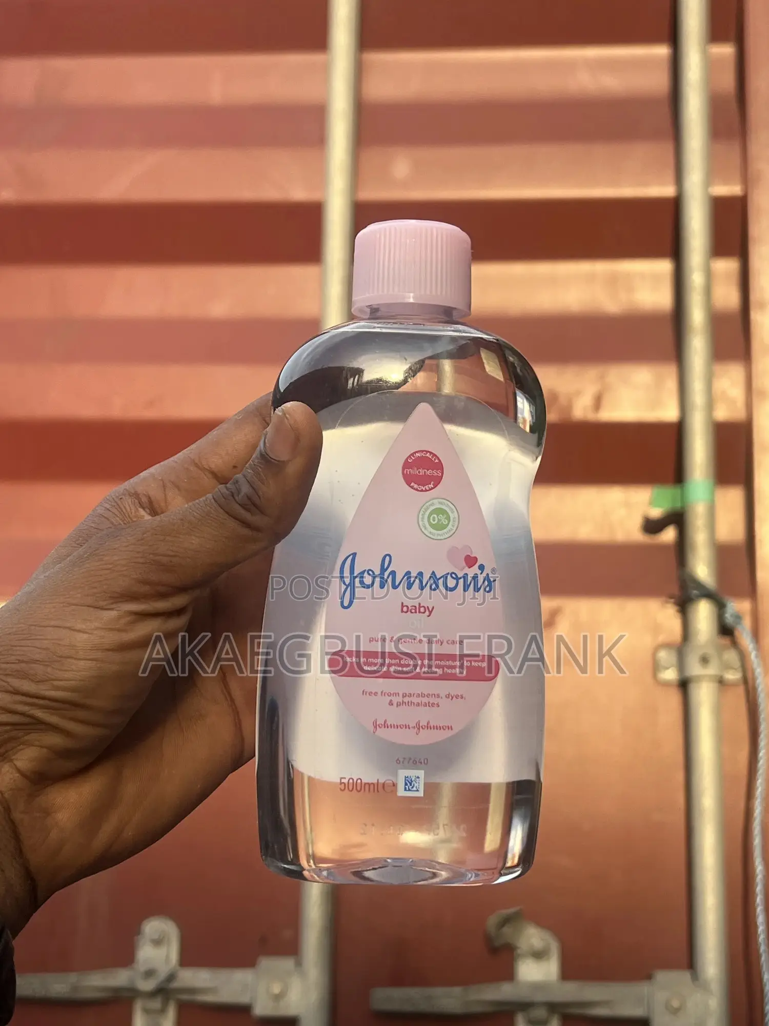 Johnson Baby Oil Uk by 12pcs