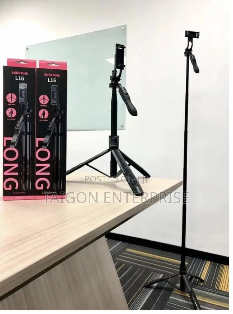 L-16 Long Wireless Selfie Stick Tripod Stand