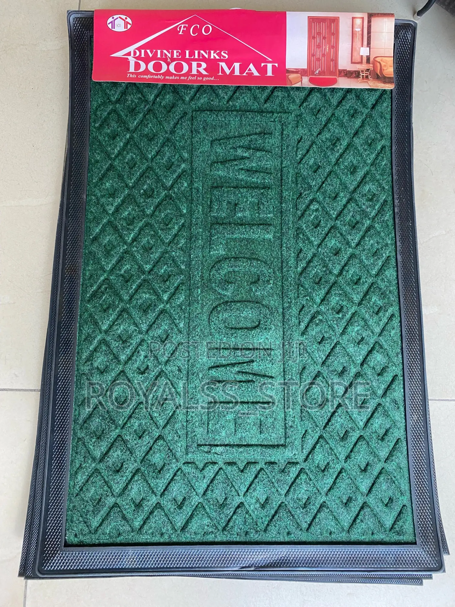 Non-Slip Door Mat – Durable Entrance Floor Rug