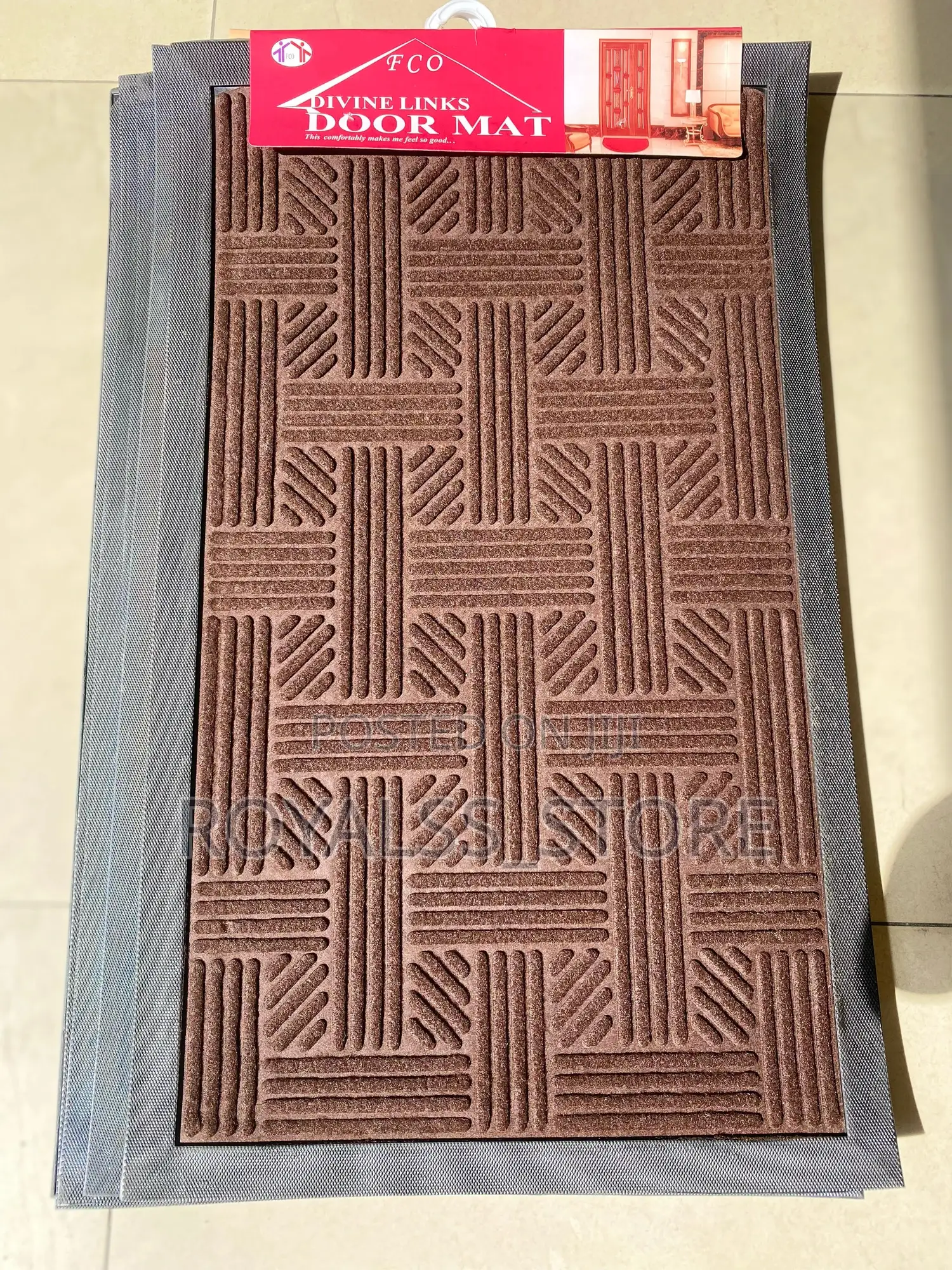 Non-Slip Door Mat – Durable Entrance Floor Rug