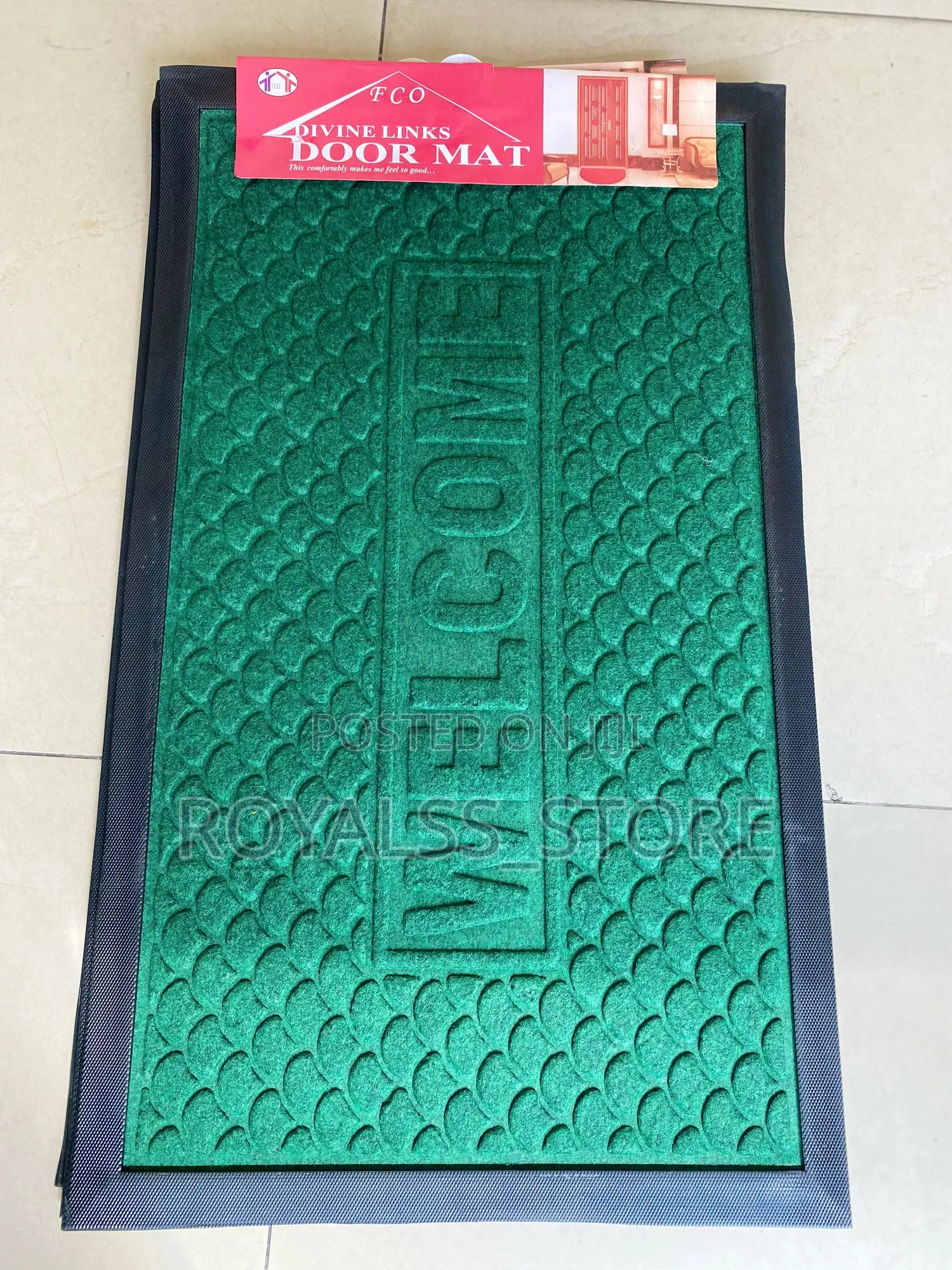 Non-Slip Door Mat – Durable Entrance Floor Rug