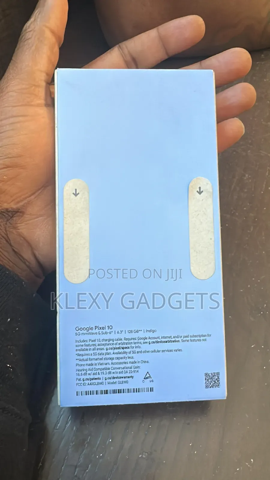 New Google Pixel 10 128 GB Blue