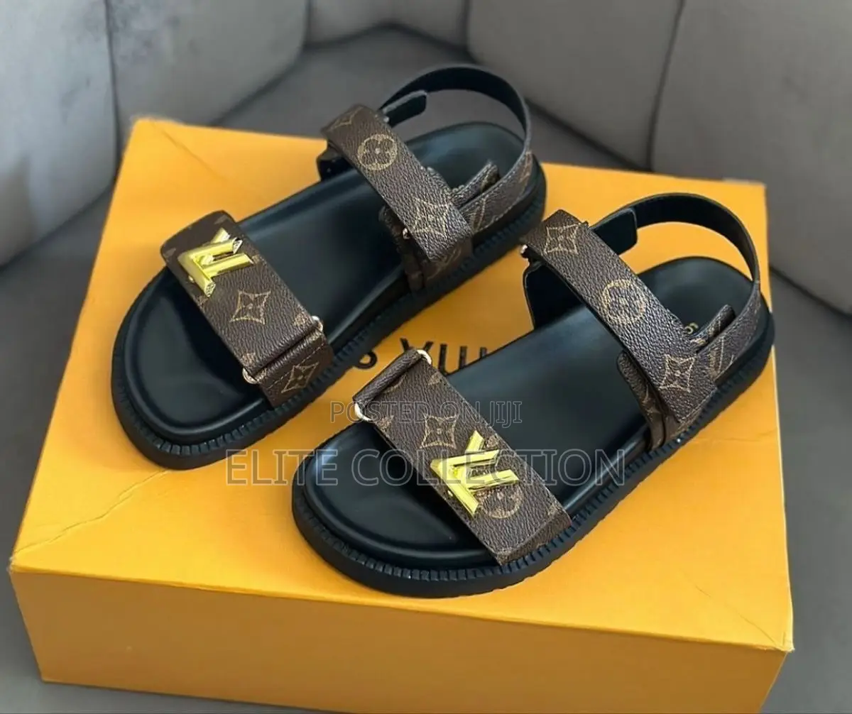 Louis Vuitton Slide Fully Boxed! *Size:37-42*Color:As Displayed*