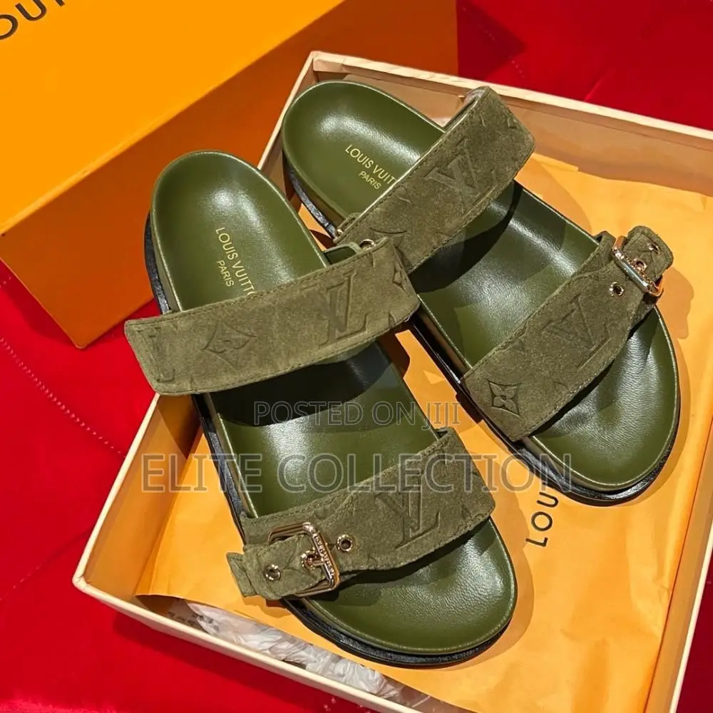 Louis Vuitton Slide Fully Boxed! *Size:37-42*Color:As Displayed*