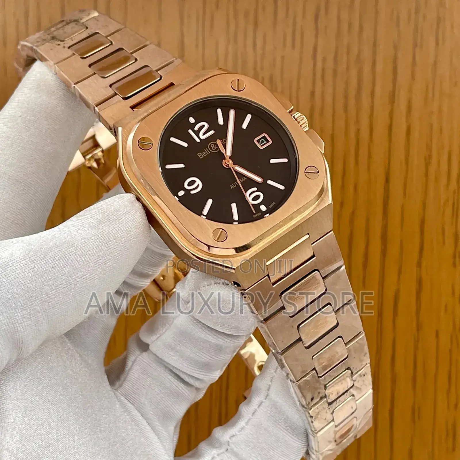 Bell Ross Luxury Designer Men's Stainless Steel Wristwatches