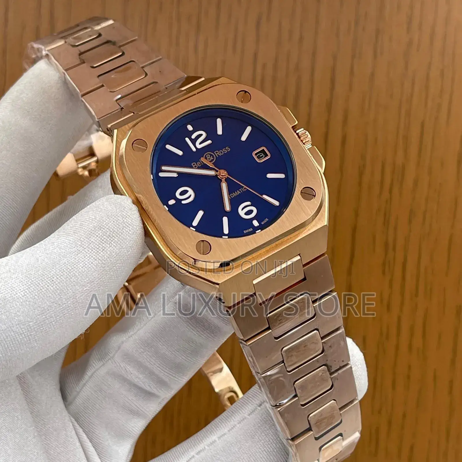 Bell Ross Luxury Designer Men's Stainless Steel Wristwatches