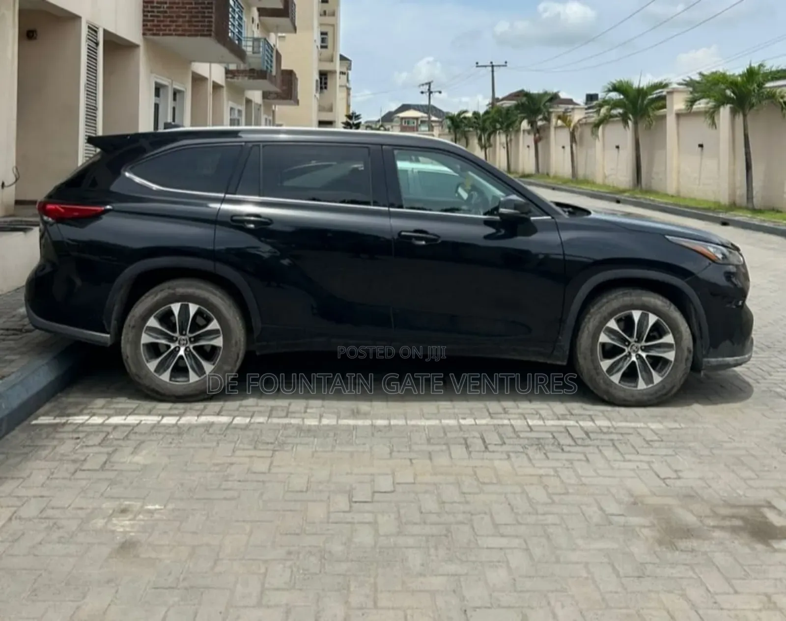 Toyota Highlander XLE FWD 2020 Black