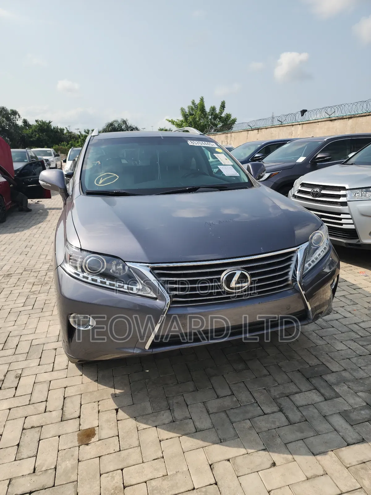 Lexus RX 350 AWD 2013 Gray