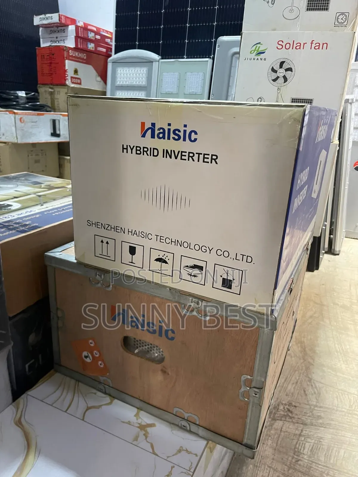 Haisic 8kwh All-in-One Solar System – 4.2kva Hybrid,24v Complete Setup