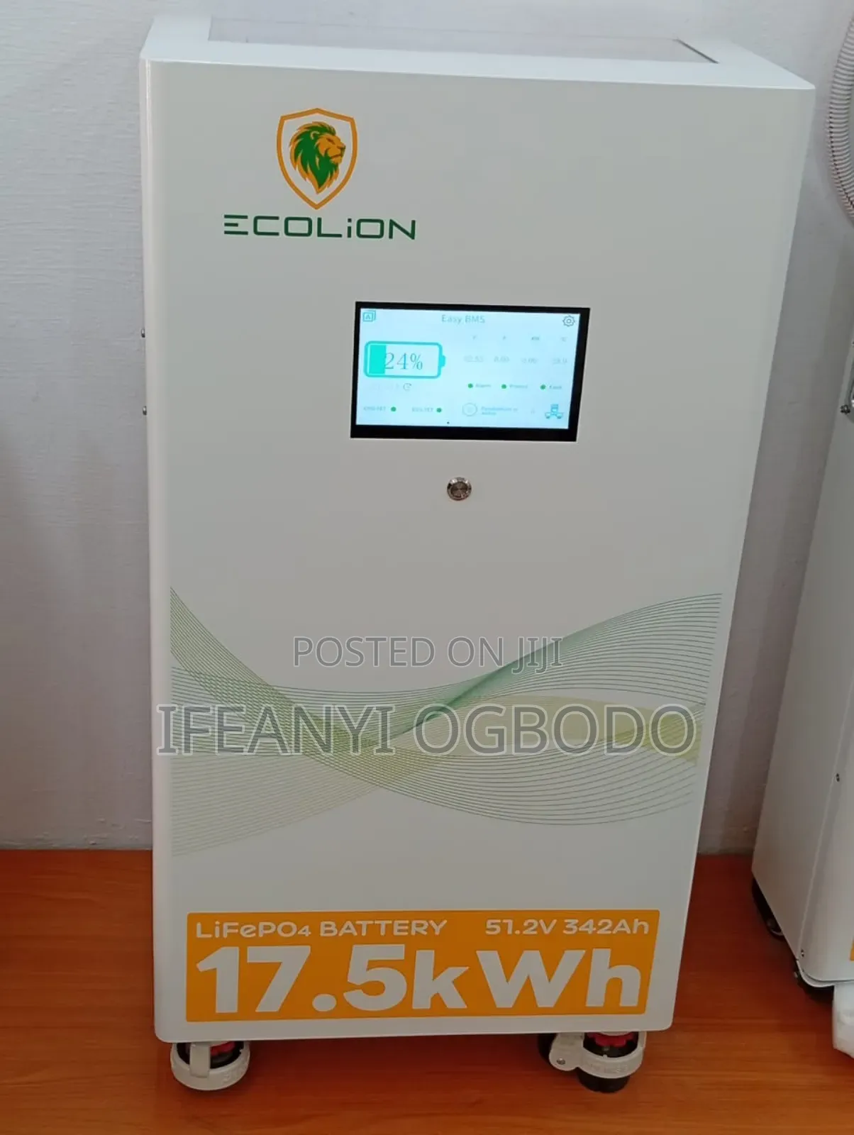 Ecolion Lithium Battery 16kwh 51.2v