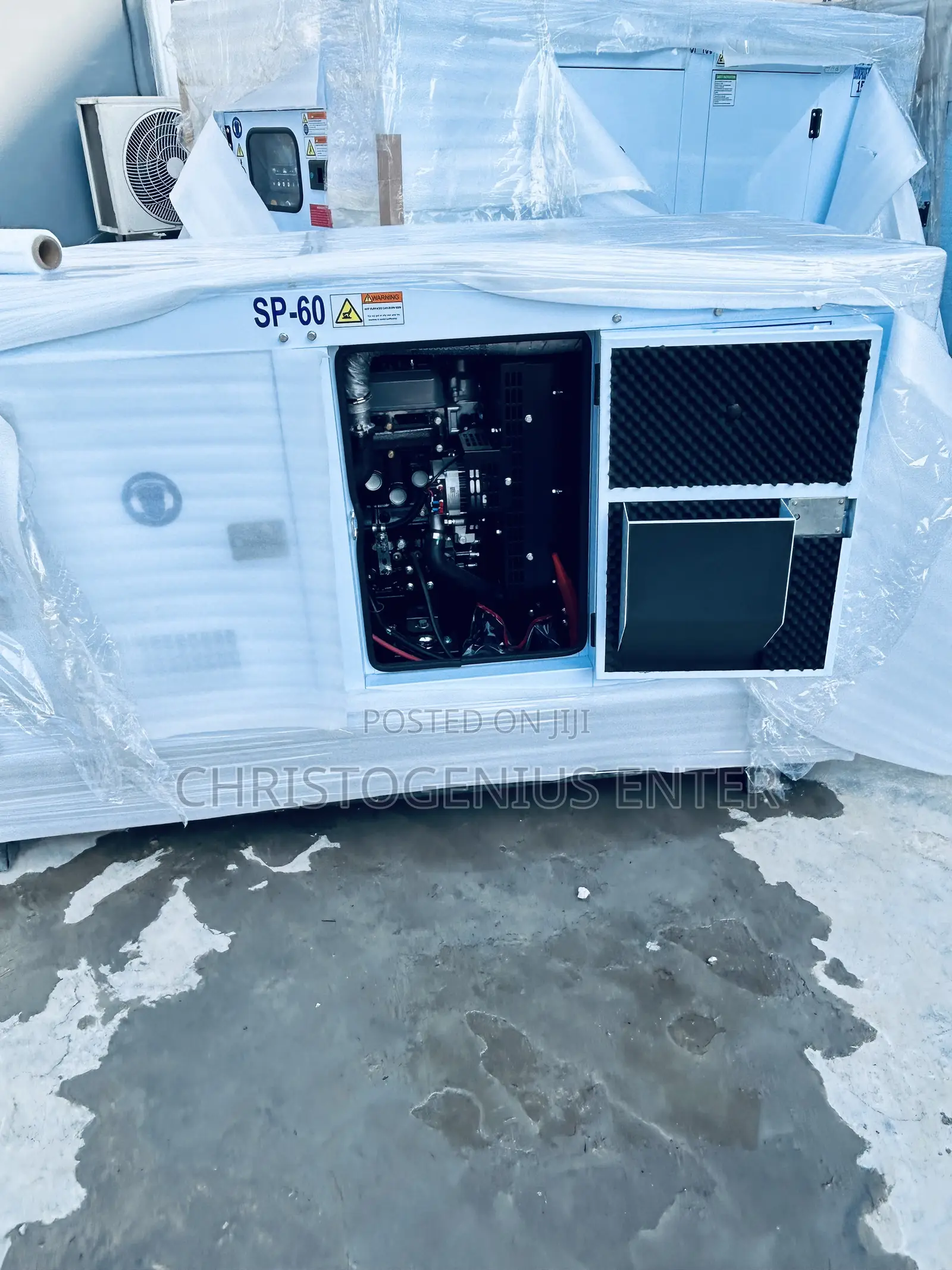 Perkins Noiseless Soundproof England Generator Set 60kva