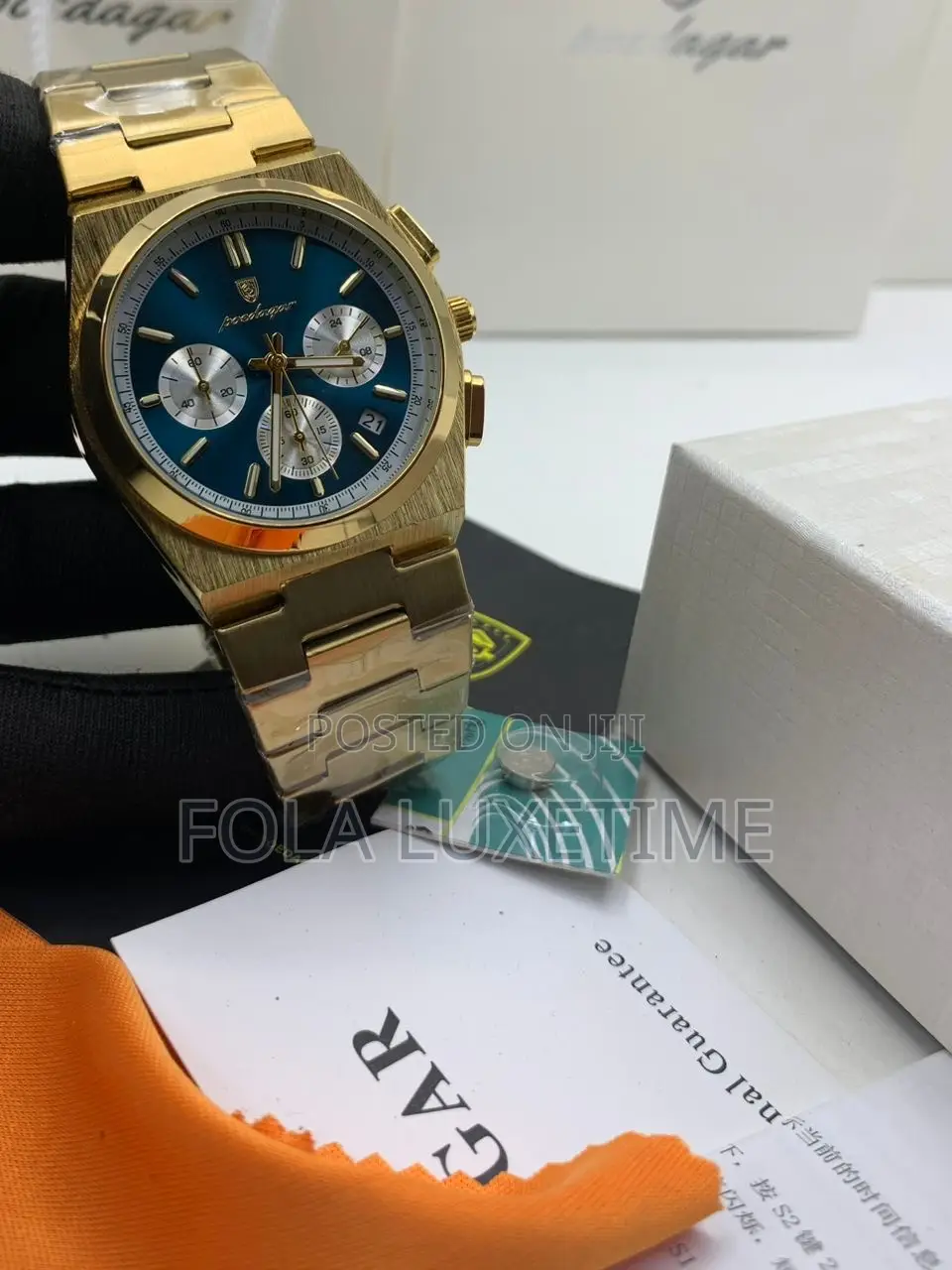 Poedagar With 3 Working Chronographs