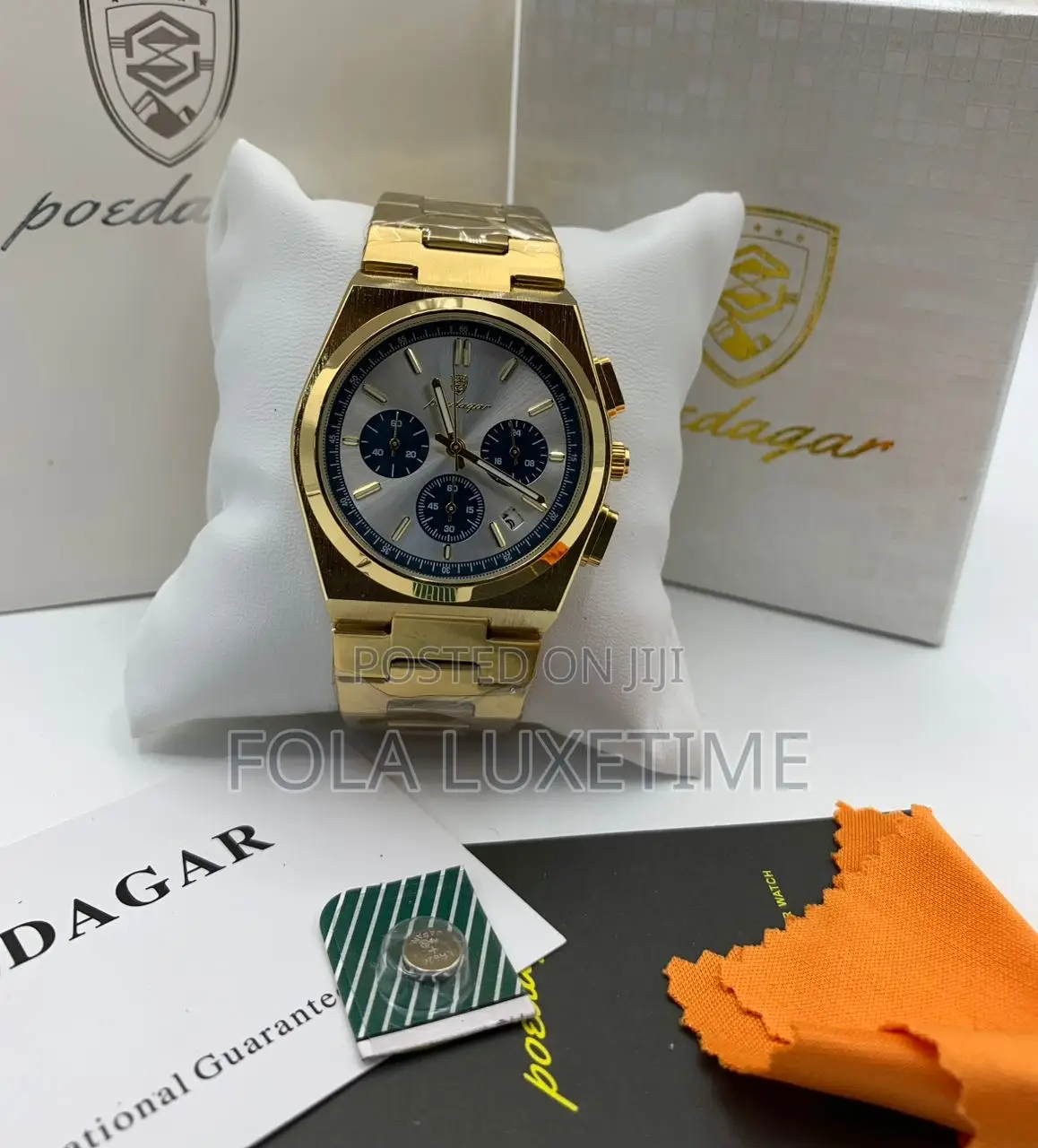 Poedagar With 3 Working Chronographs