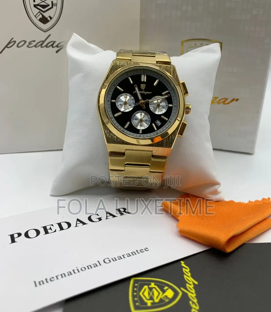 Poedagar With 3 Working Chronographs