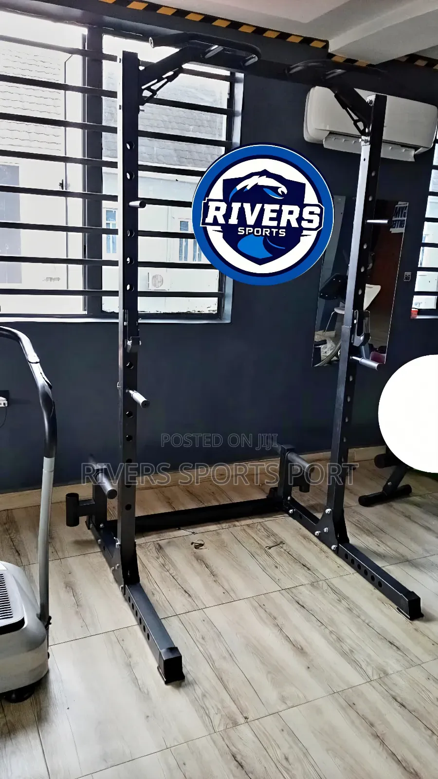 Hd Squat Rack Commercial/Personal Use Available at Rivers_sports