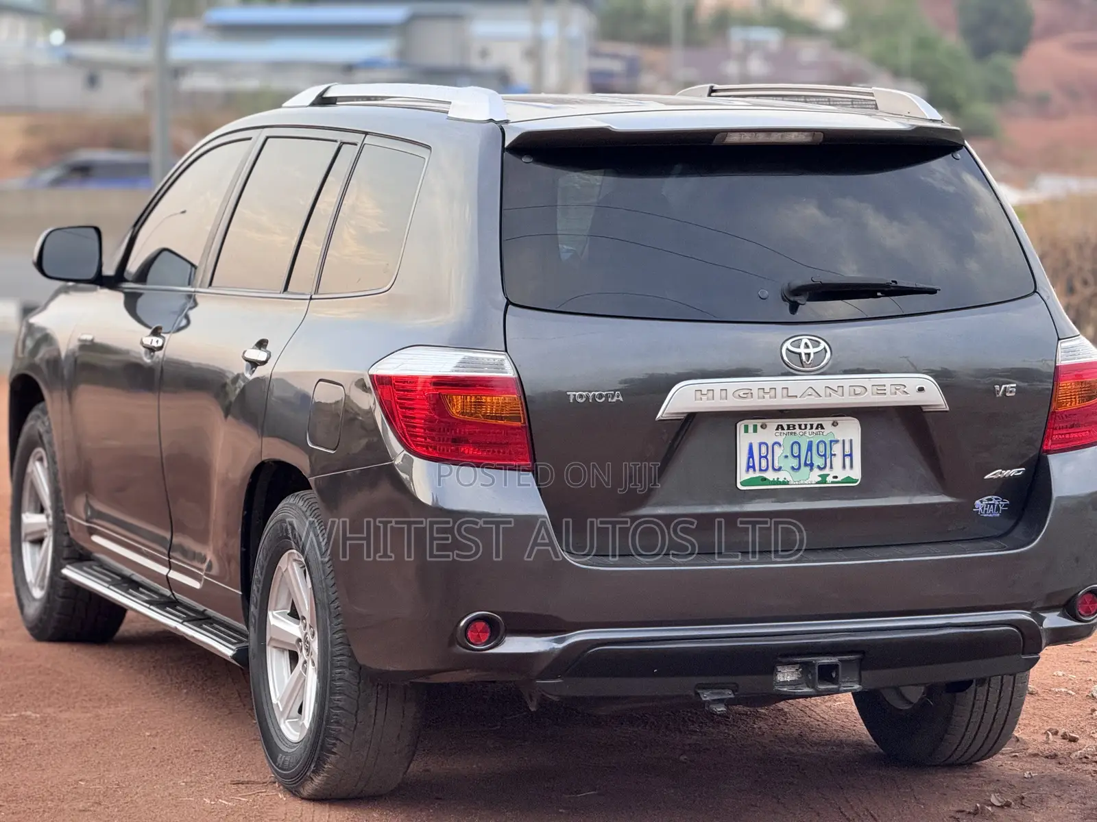 Toyota Highlander Limited 2008 Gray