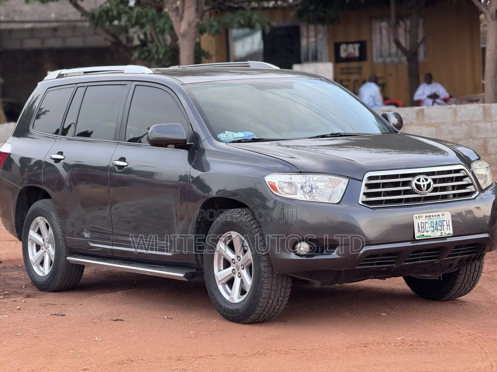 Toyota Highlander Limited 2008 Gray