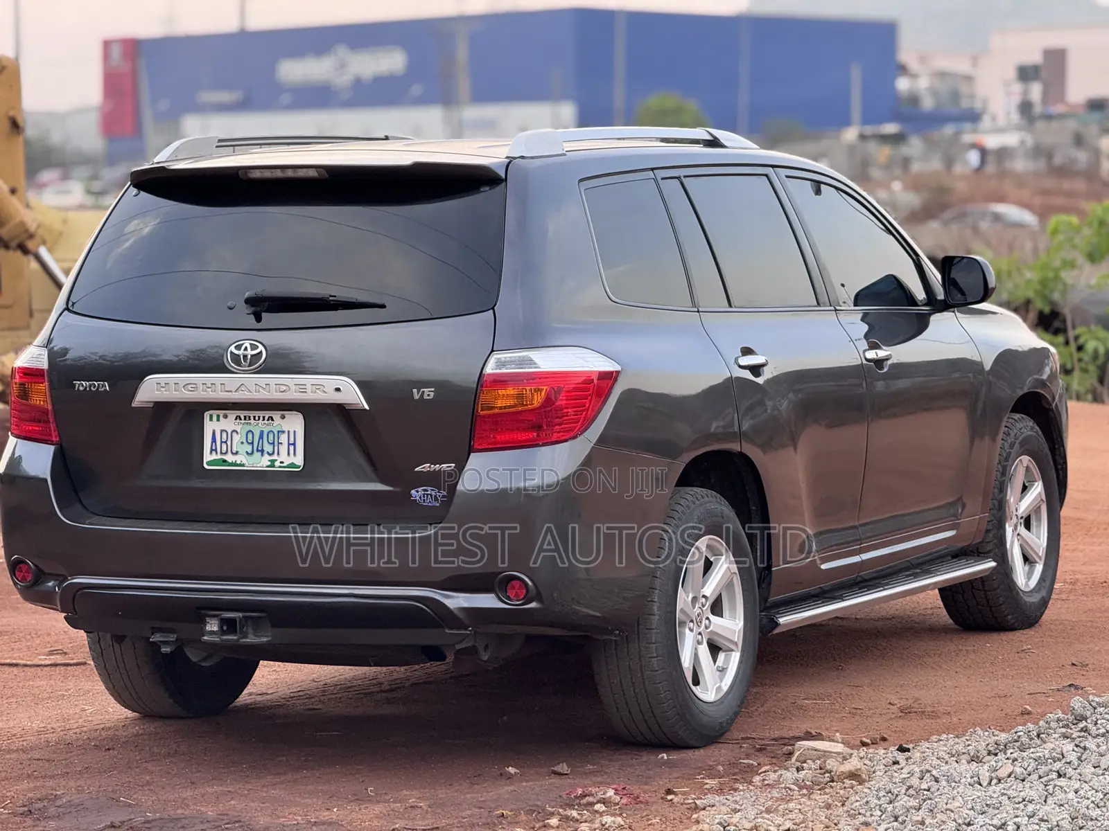 Toyota Highlander Limited 2008 Gray