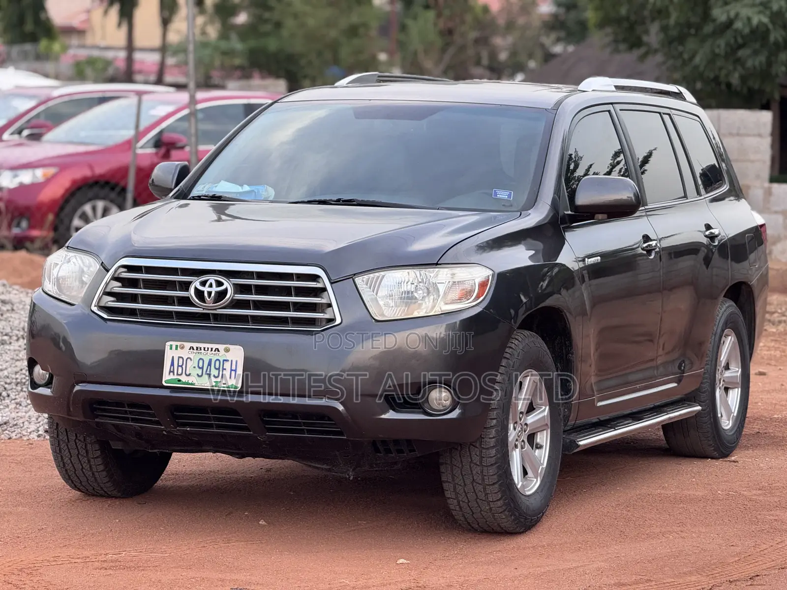 Toyota Highlander Limited 2008 Gray
