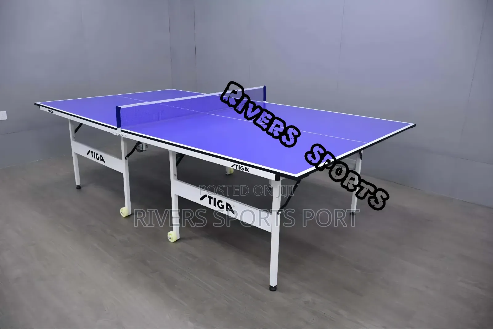 Stiga Indoor Table Tennis Board With Complete Accessories