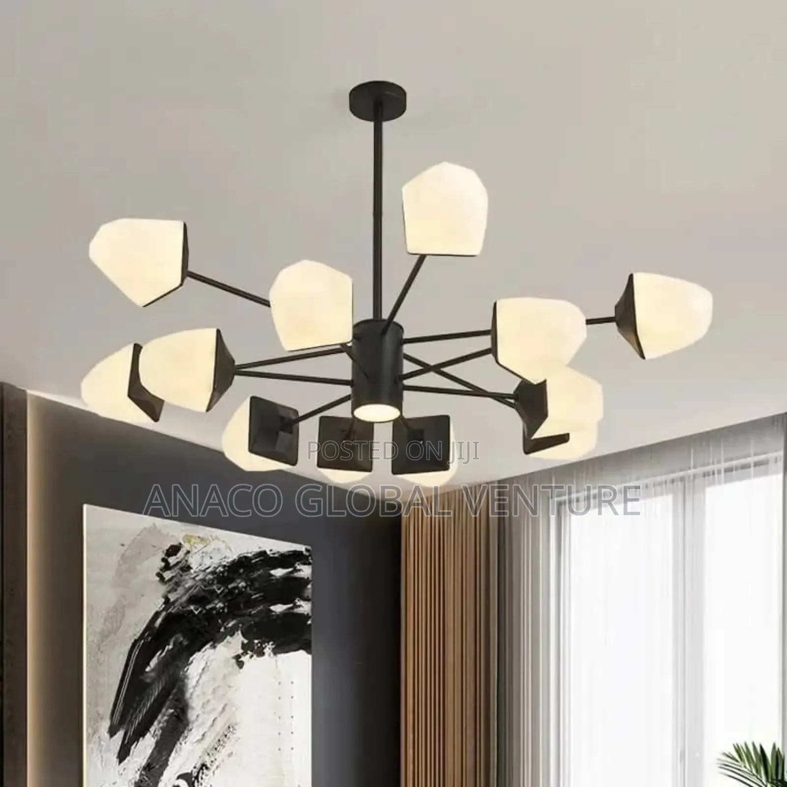 Classic Led Chandelier Light for Your Luxury Homes 3 Colours Light.