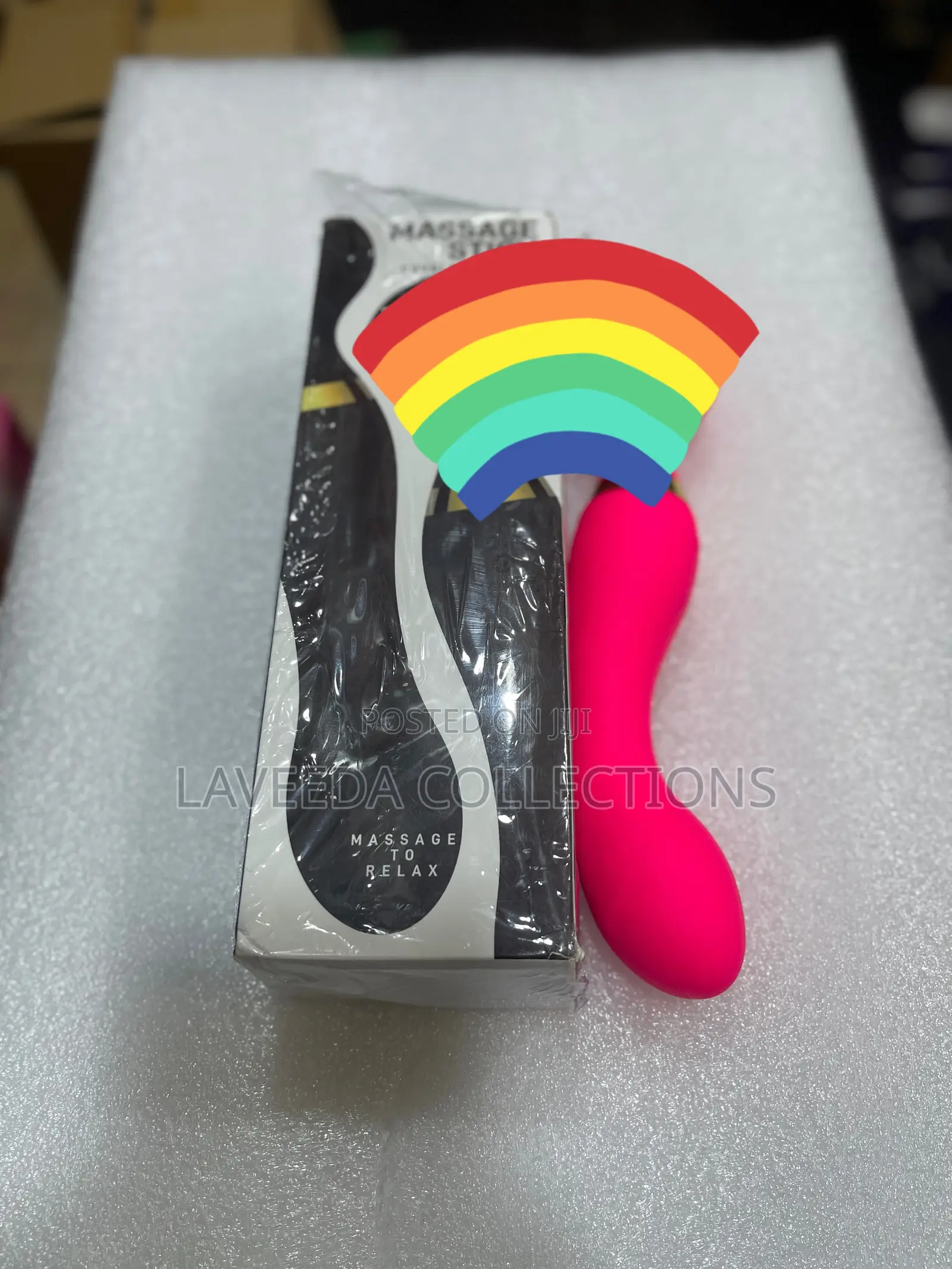 Double Head Wand Vibrator Rechargeable Dual Head Vibrator