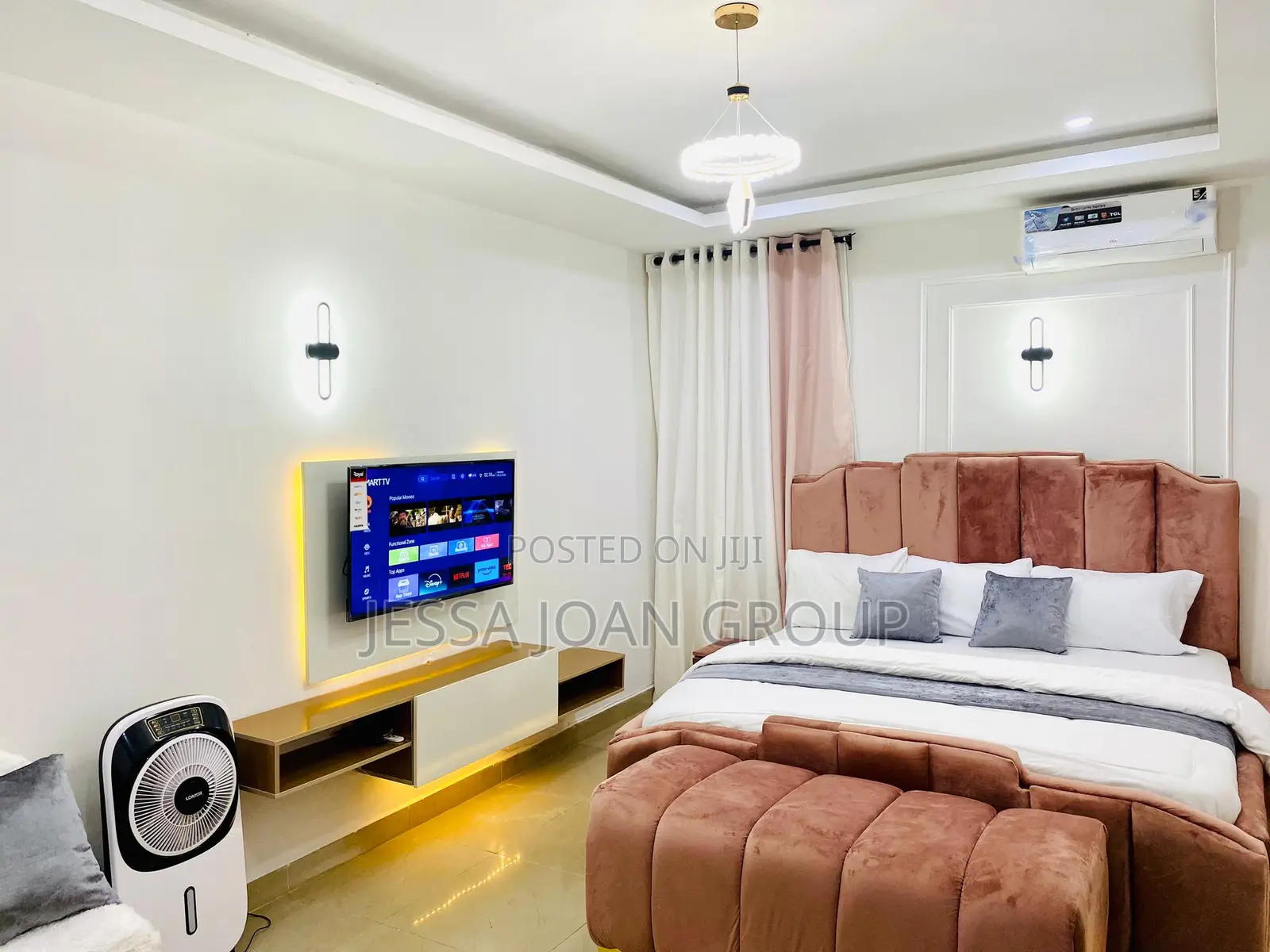 Furnished 3bdrm Block of Flats in Guzape for rent