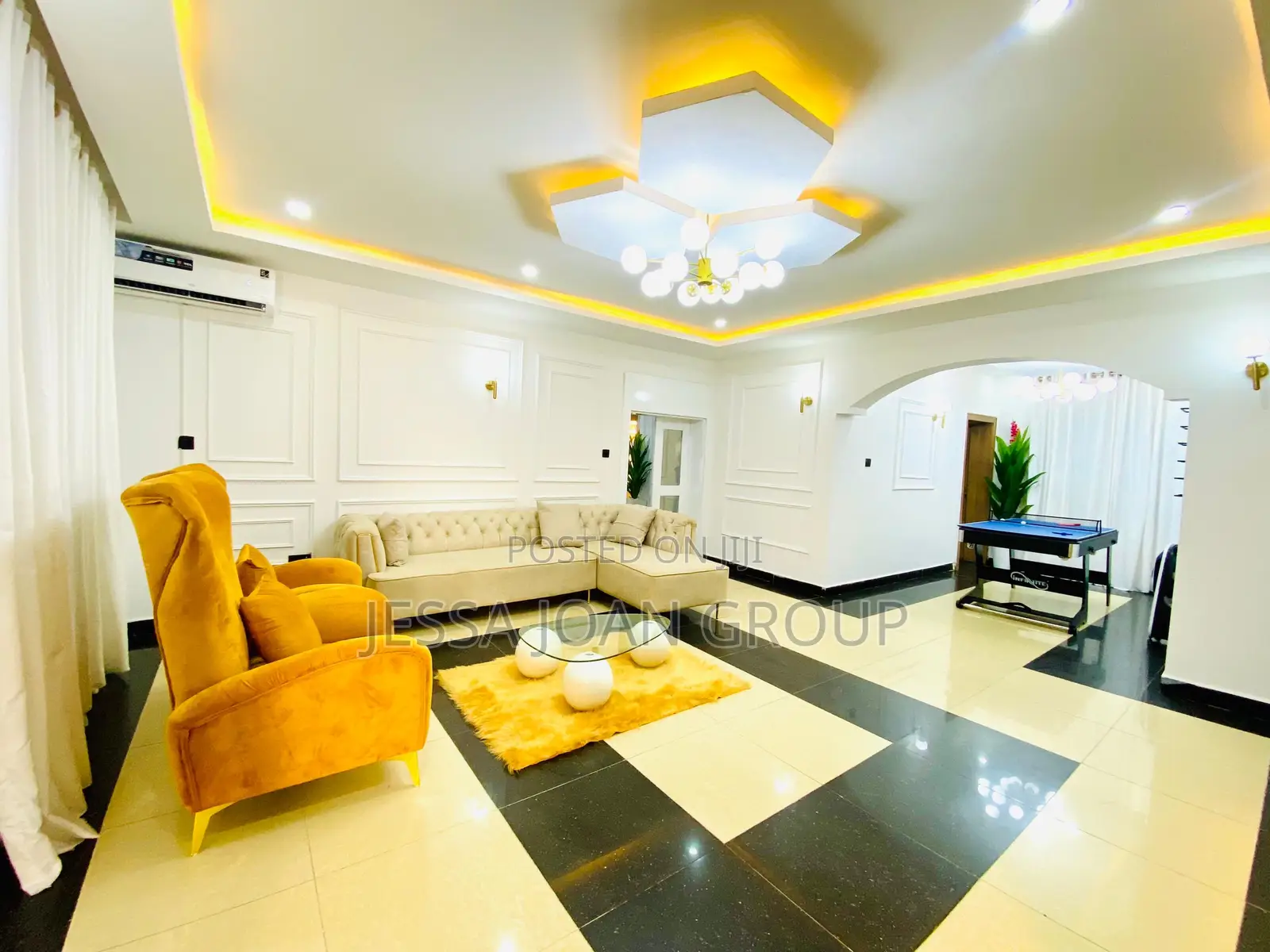Furnished 3bdrm Block of Flats in Guzape for rent