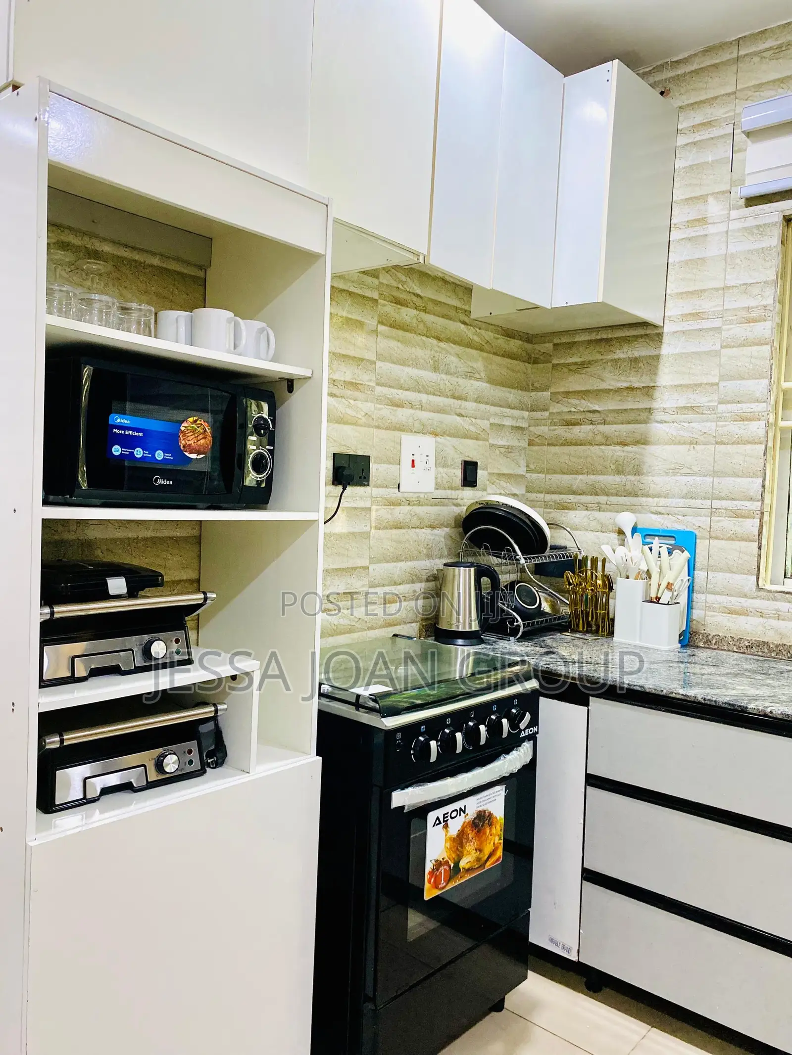 Furnished 3bdrm Block of Flats in Guzape for rent
