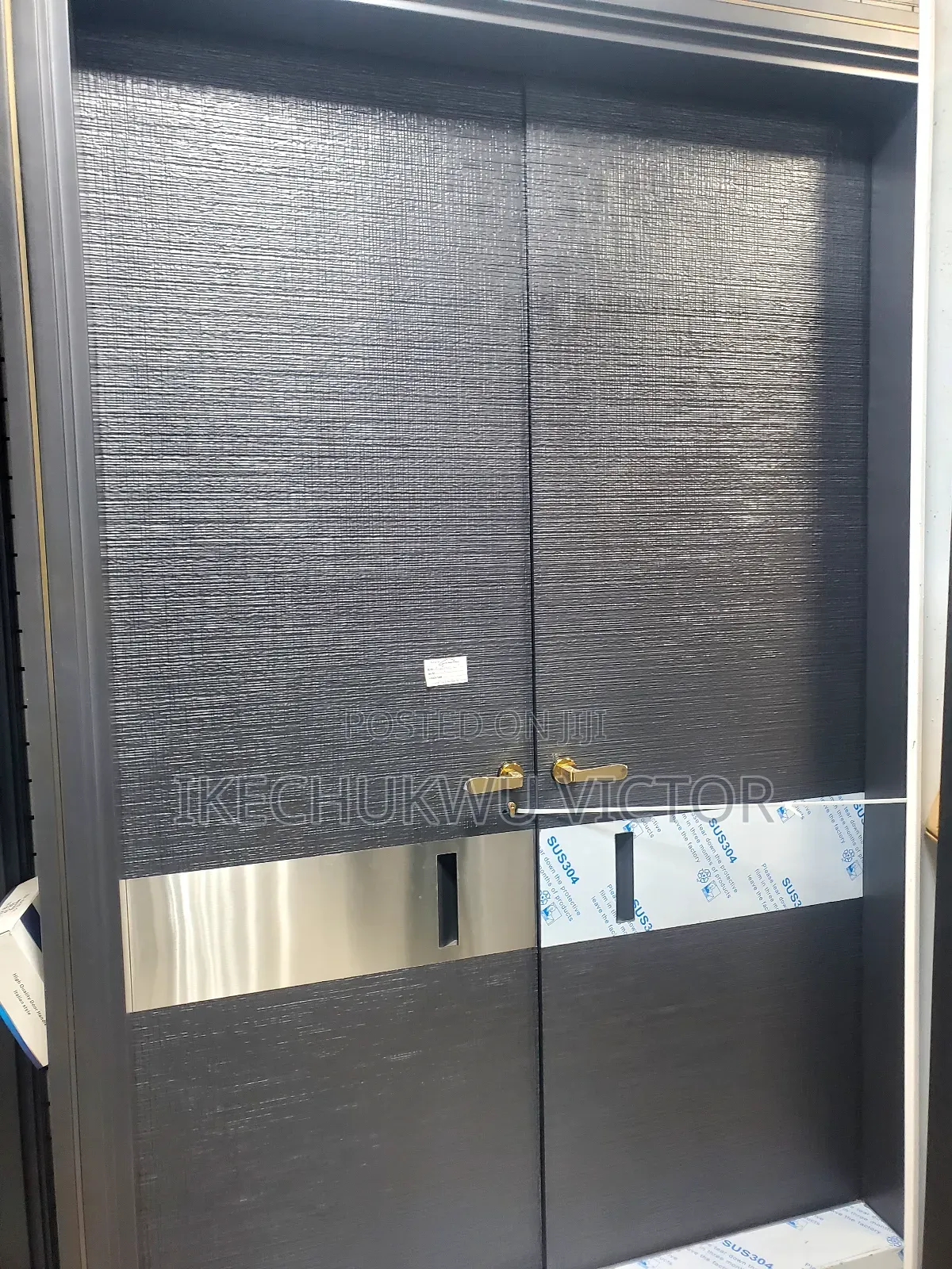 Luxury 6by9 Aluminum Cast Security Door