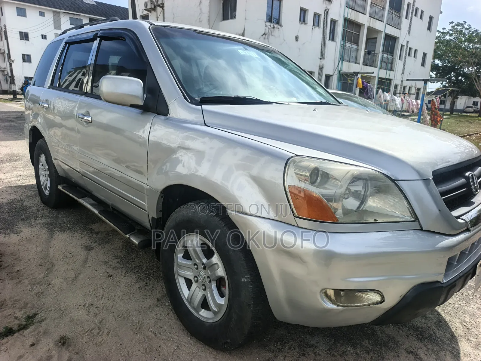 Honda Pilot EX 4x4 (3.5L 6cyl 5A) 2004 Silver