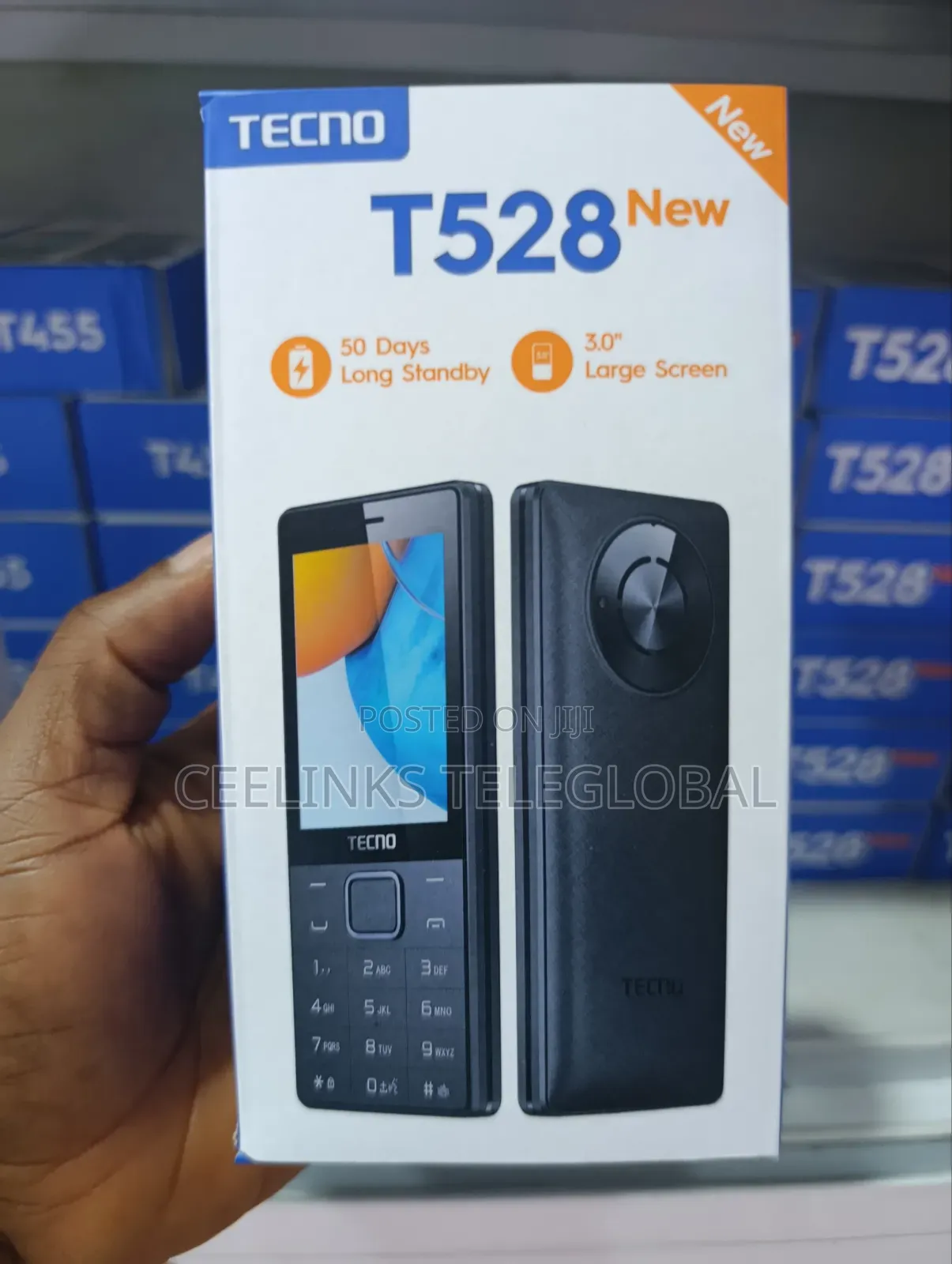 New Tecno T528 Gold