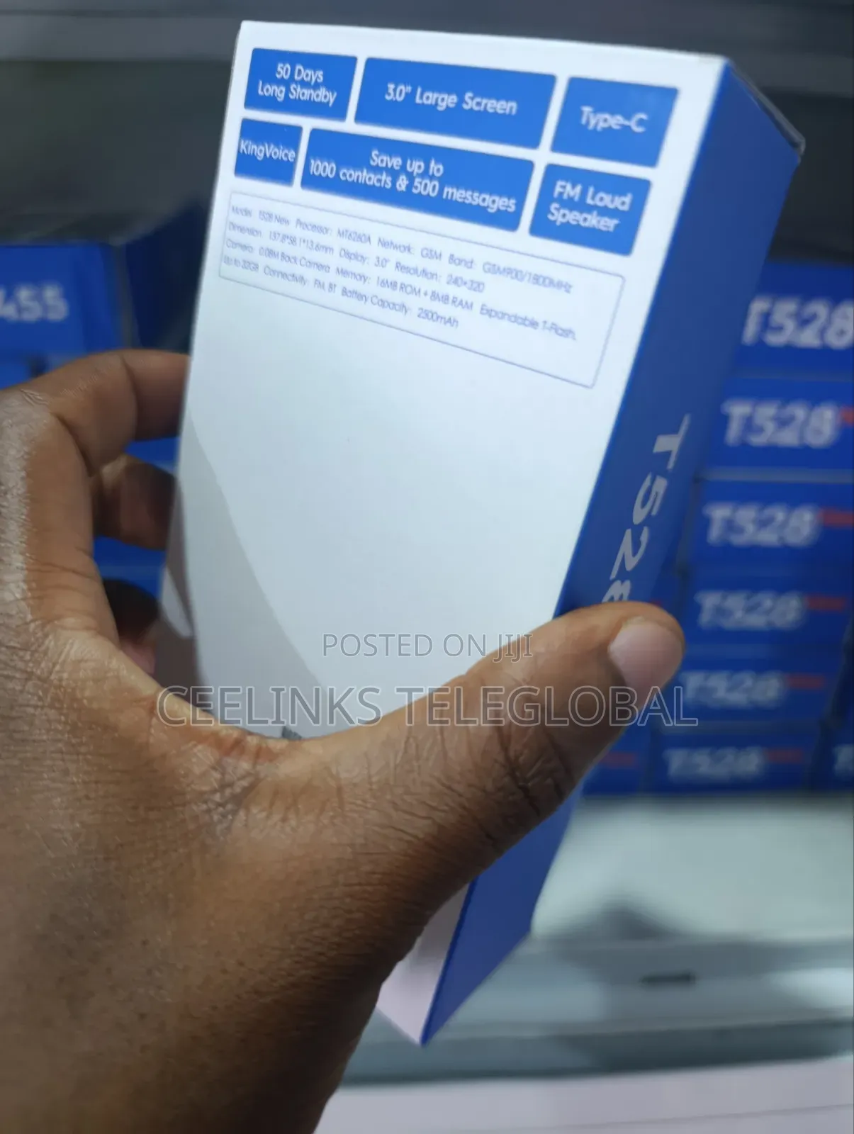 New Tecno T528 Gold