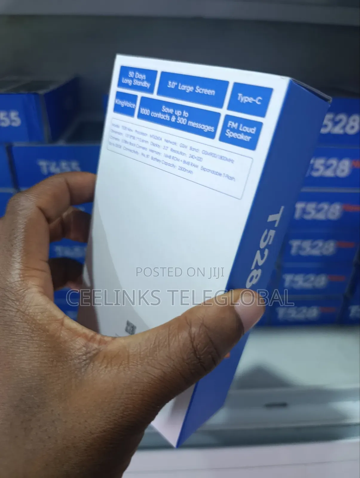 New Tecno T528 Rose Gold