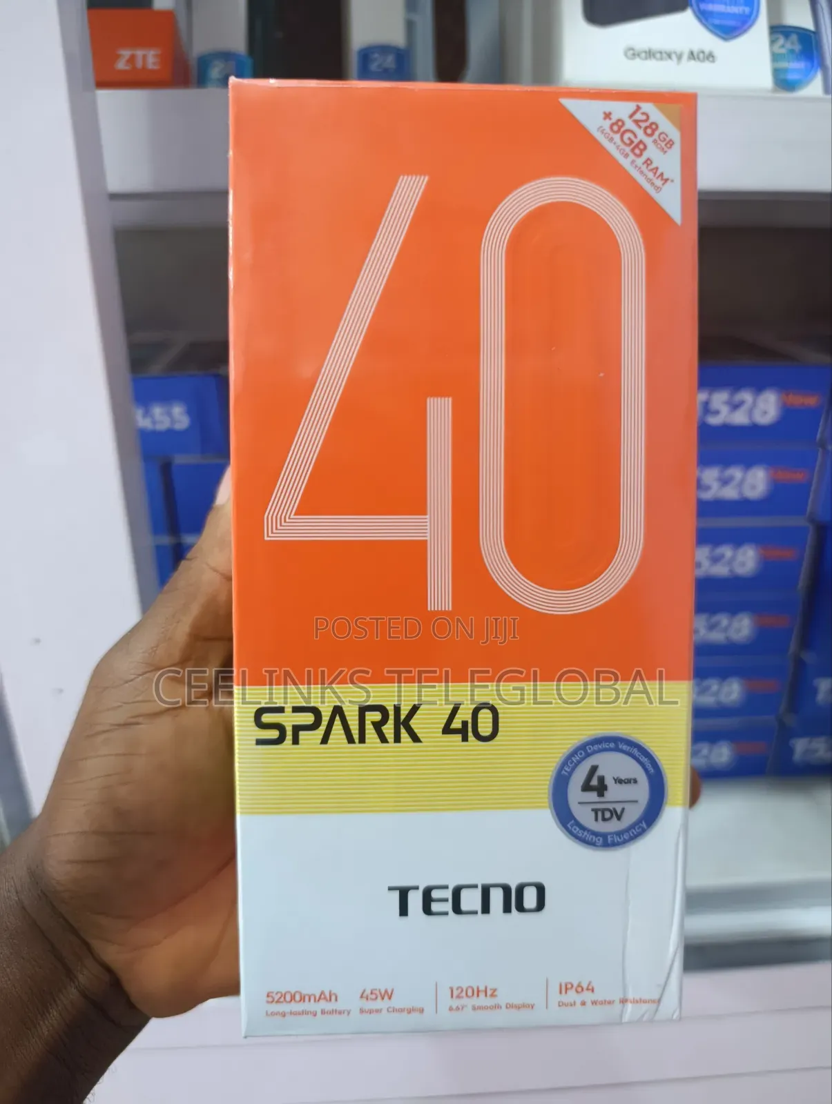 New Tecno Spark 40 128 GB Green