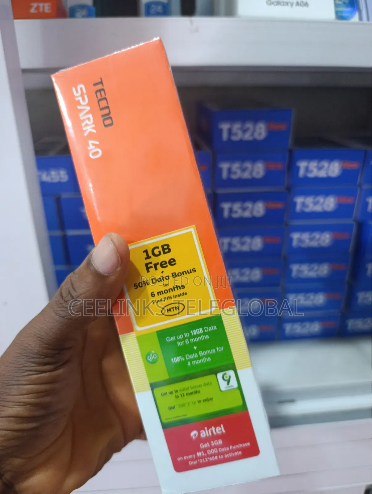 New Tecno Spark 40 128 GB Green