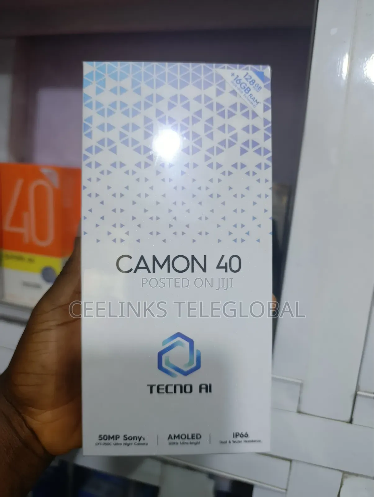 New Tecno Camon 40 128 GB Blue
