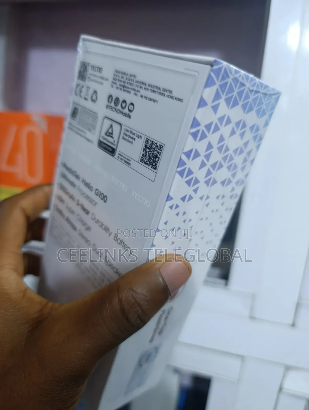 New Tecno Camon 40 128 GB Blue