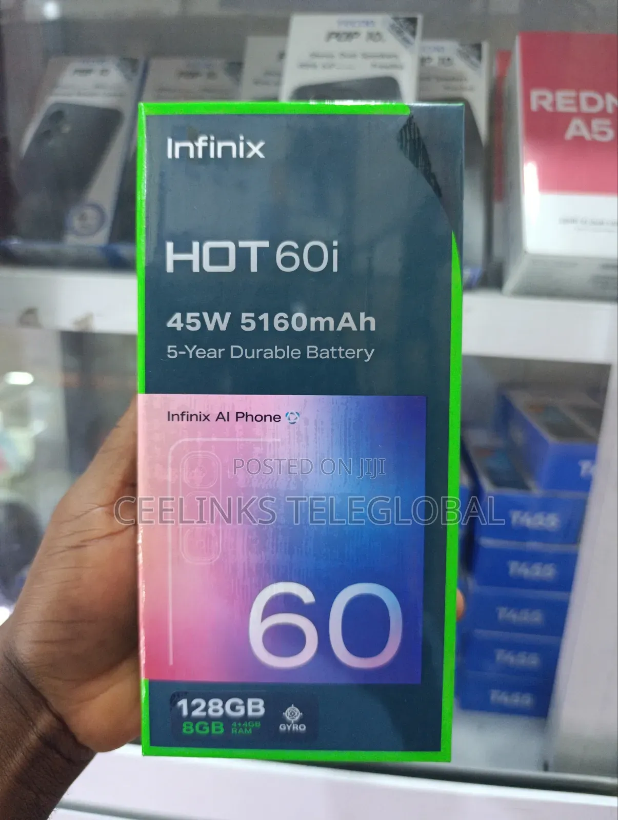 New Infinix Hot 60i 128 GB