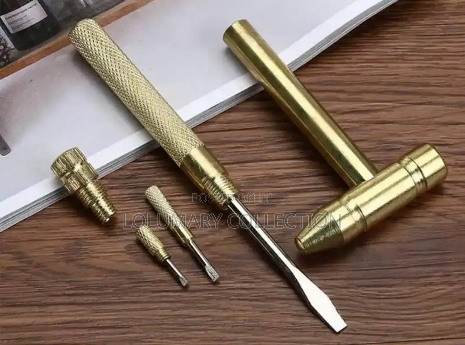 6 in 1 Multifunctional Mini Hammer Screwdriver Tool Set