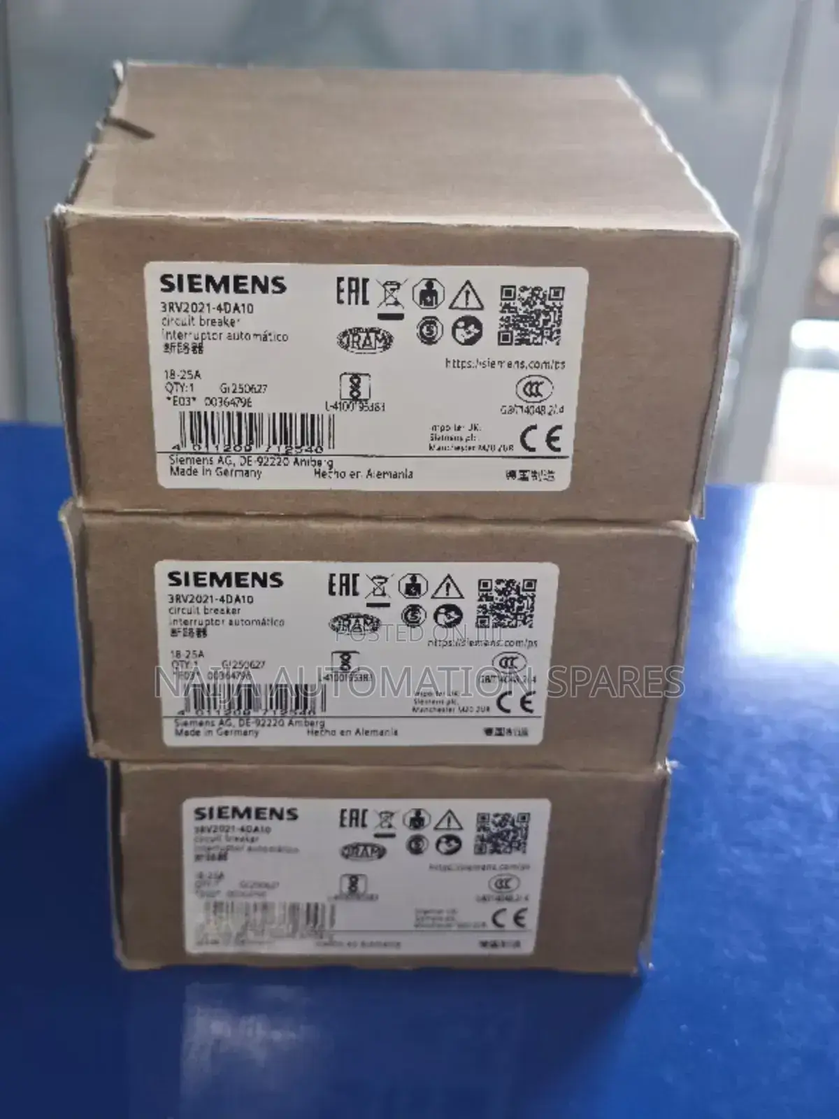 3rv2021-4ba10 | Moror Circuit Breaker 14-20a