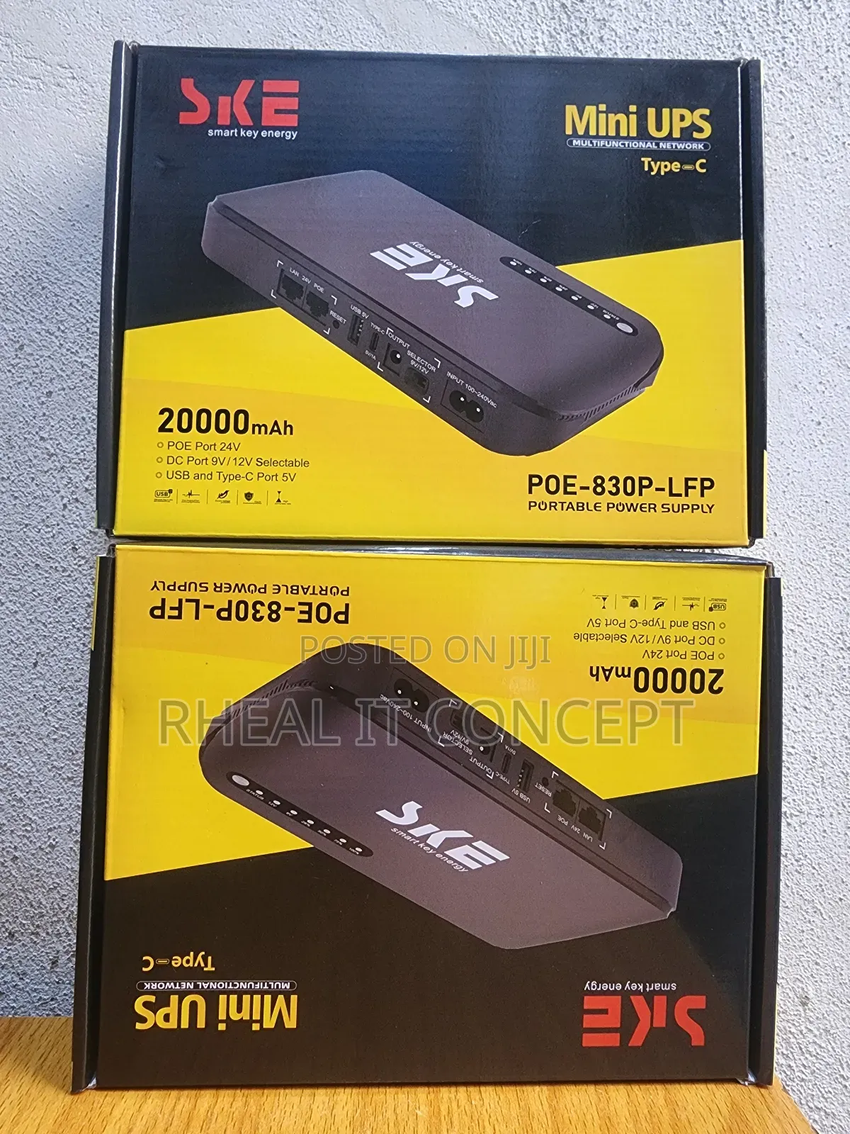 Ske 20,000mah Mini Dc Router Powerbank